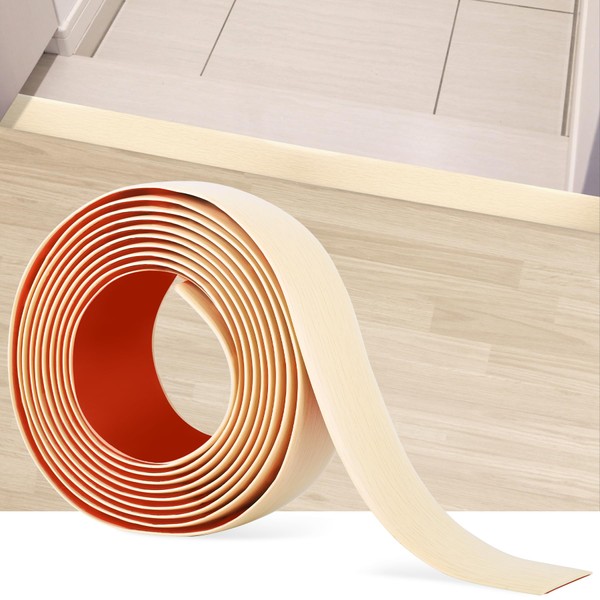 5Ft Floor Transition Strip Self Adhesive Vinyl Cover Floor Strip