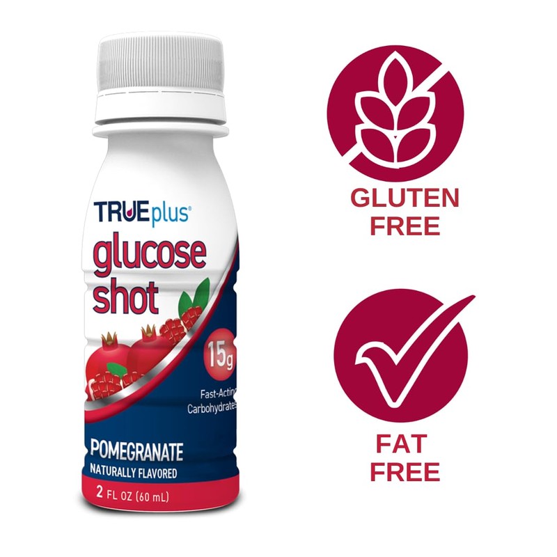 TRUEplus Glucose Shots 6 Bottles - Pomegranate