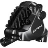 SHIMANO GRX BR-RX820 Hydraulic Disc Brake Caliper - Front, Flat-Mount,