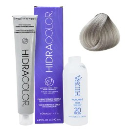 Tinte Para Cabello Hidracolor Naturales 90 Ml + Peróxido Tono 9.22 Rubio Clarísimo Nacarado Profundo