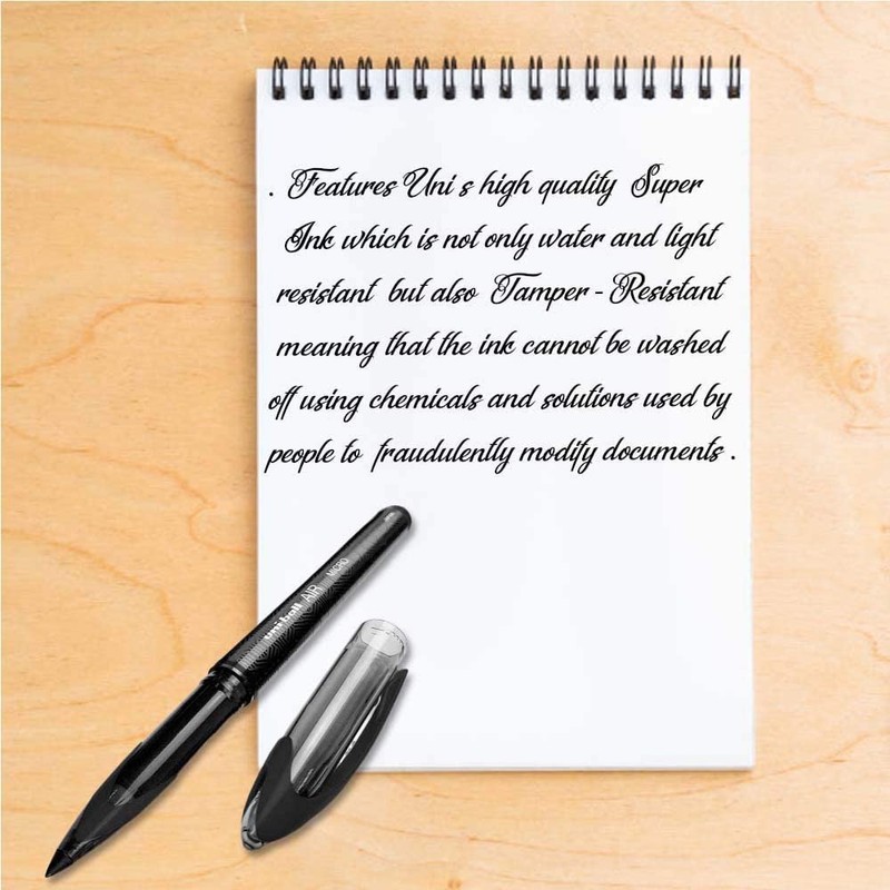 Uni-Ball AIR Micro - 0.5mm Fine Rollerball - Pack of