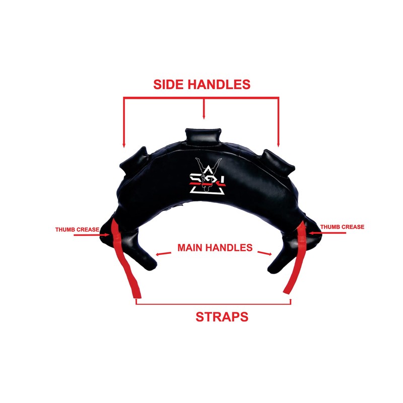 Strength Training Bag, 11LB/33LB/55LB, Fitness Sand Bag, Home Gym Weight