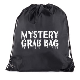 Mato & Hash Mystery Gift Bags, Blind Bag Party Favors, Surprise Drawstring Goody Bags - Black CA2500Mystery S4