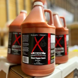 Ghost Pepper Hot Sauce Gallon (128 Oz)