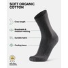 DANISH ENDURANCE Mens Socks, Organic Cotton, Soft, Breathable, Ladies Socks,