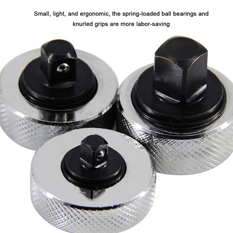 Mini 2-Way Ratchet Socket Wrench Carbon Steel Socket Finger Spanner