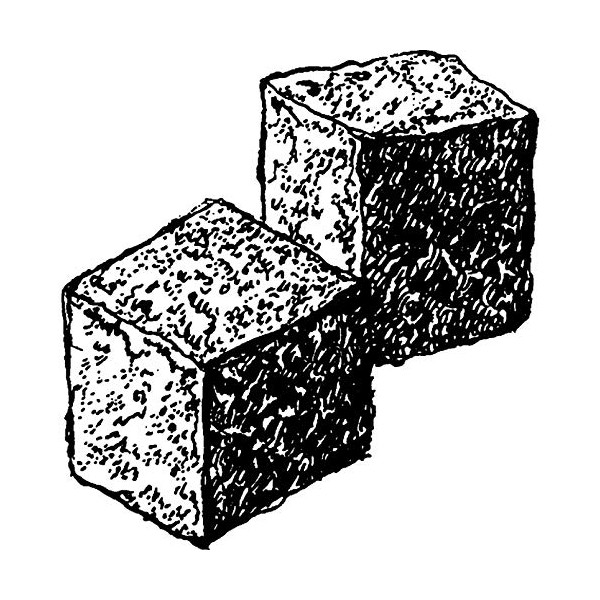 A7 'Sugar Cubes' Unmounted Rubber Stamp (RS00004410)