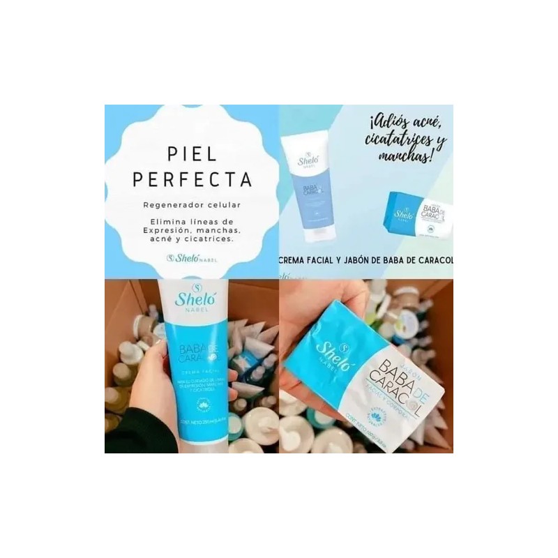 Pack Baba De Caracol Jabón Y Crema