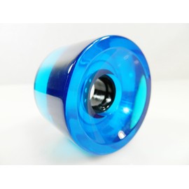 70mm Longboard Wheels (Set of 4) Trans Blue