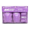 Set De Protecciones Patinaje Pro Lila, Rollerface
