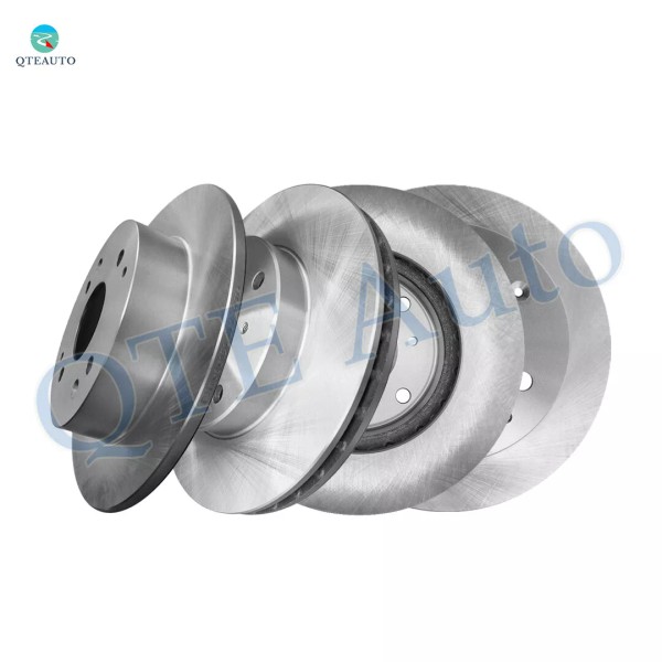 PM Auto Set of 4 260mm Front-Rear Brake Disc Rotors