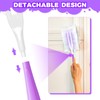 5PCS Duster Refills Folding Handles Set Compatible with Swiffer Dusters,Disposable