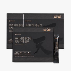 Seoul Pharmacist Credit Union Premium Red Ginseng Extract Cheonmyeong Stick Gold 30 sachets 3 sets / 서울약사신협  프리미엄 홍삼정 천명스틱 골드 30포 3세트
