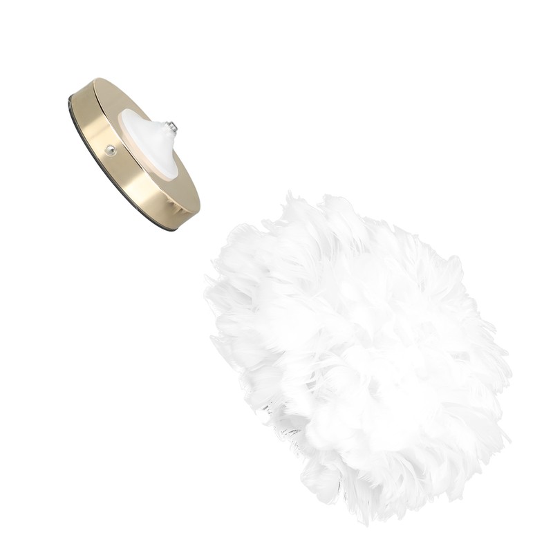 Feather Table Lamp USB Type C 5V Touch Control Stepless