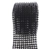 Decorative Spike Stud Trim Mesh, 1 Yard Plastic Flatback Roll,