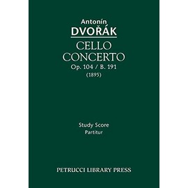 Cello Concerto, Op.104 / B.191: Study score