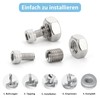 Pack of 10 Thread Insert M6 to M8 x 12