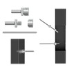 CKE 20 Pack Cable Railing Terminal Anchor, Upgrade T316 Stainless