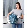 LANON Protection wahoo PVC Dishwashing Cleaning Gloves, Reusable Unlined Kitchen