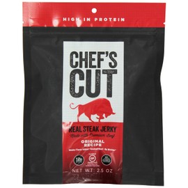 Chef's Cut Real Steak Jerky Original Recipe, 2.5 Ounce