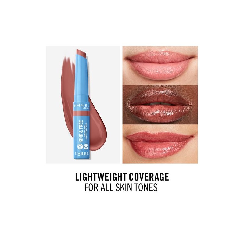 Rimmel Kind & Free Tinted Lip Balm Natural Apricot