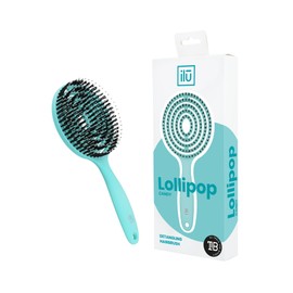 ILU Round Lollipop Detangling Hair Brush Ocean