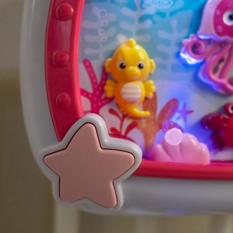 Baby Einstein Seadreams Juguete Musical Para Cuna Rosa