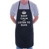 Print4U Keep Calm And Listen To Elvis BBQ Cooking Funny