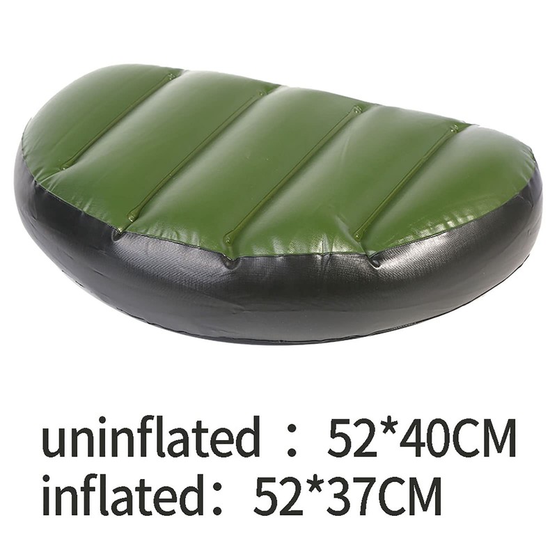 Pack of 2 Inflatable Boat Cushion, Adjustable Inflatable Seat for