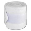 Fleecebandage Mini Shetty, 4er Set, weiß