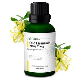 Ätherisches Ylang-Ylang-Öl 30 ml AMYRON Natürlich Und Rein Zu 100% Ideale Für Aromatherapie Und Diffusor Ätherische Öle/Massagearomatisch/Verwendung In Lebensmitteln.