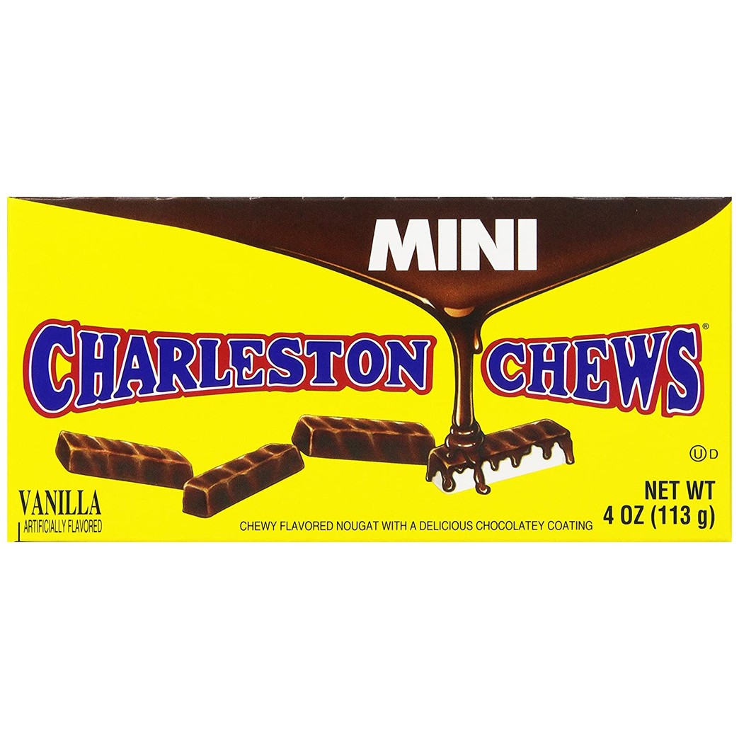 Charleston Chews Minis Vanilla, 4-Ounces (Pack Of 12)
