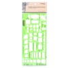 Rapidesign ABC Architectural 1/4" Scale Template, 1 Each (R22)