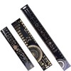 DAOKAI 3PCS PCB Ruler 3Sizes 15/20/25cm 5.9/7.8/9.8in Multifunctional Engineering Ruler