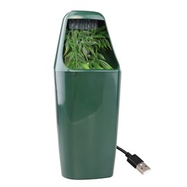 AIICIOO Reptile Drinking Fountain Water Dripper Terrarium & Aquarium Accessories with Activated Carbon Filtering & Simulation Plants for Amphibians Insects Lizard Turtle Snake Spider Frog Gecko