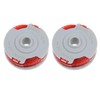 QianDanS 2 Pcs Strimmer Spool Line,Double Autofeed Spool & Line