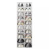 20pcs Stackable Shoe Storage Box Durable Plastic Sneaker Display Case