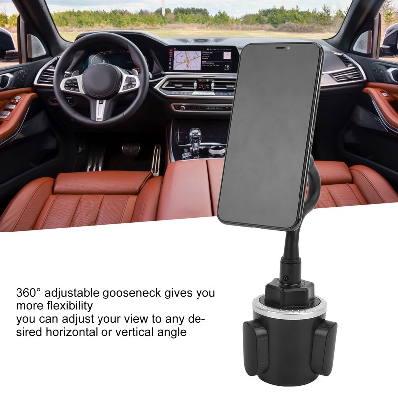 Universal Car Cup Phone Holder Magnetic Cup Holder Phone Mount