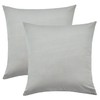 NatureMark Pack of 2 Jersey Cushion Covers, Side Sleeper Pillows,