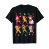 Christmas Kids Boys Men Dabbing Santa Elf Deer Friends Xmas