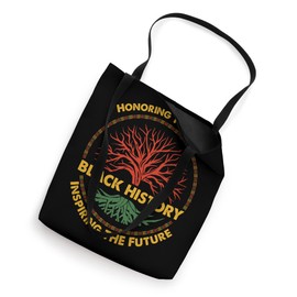 Honoring Past Inspiring Future Black History Tote Bag