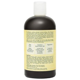 Sheamoisture Strengthen and Restore Shampoo for Damaged Hair 100% Pure Jamaican Black Castor Oil Cleanse and Nourish 13 oz