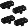 Smeg 568452514 Bottom Screw Cover Black Set of 4 for
