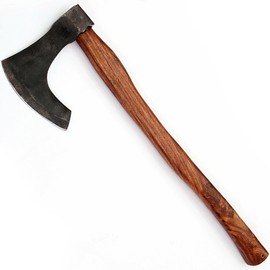 Armory Replicas - Hand Forged Scandinavian Bearded Axe – Viking Inspired Battle Ready Tool with Sheesham Wood Handle