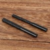 2Pcs Diamond Router Bits Black Brazed Straight Shank for Quartz