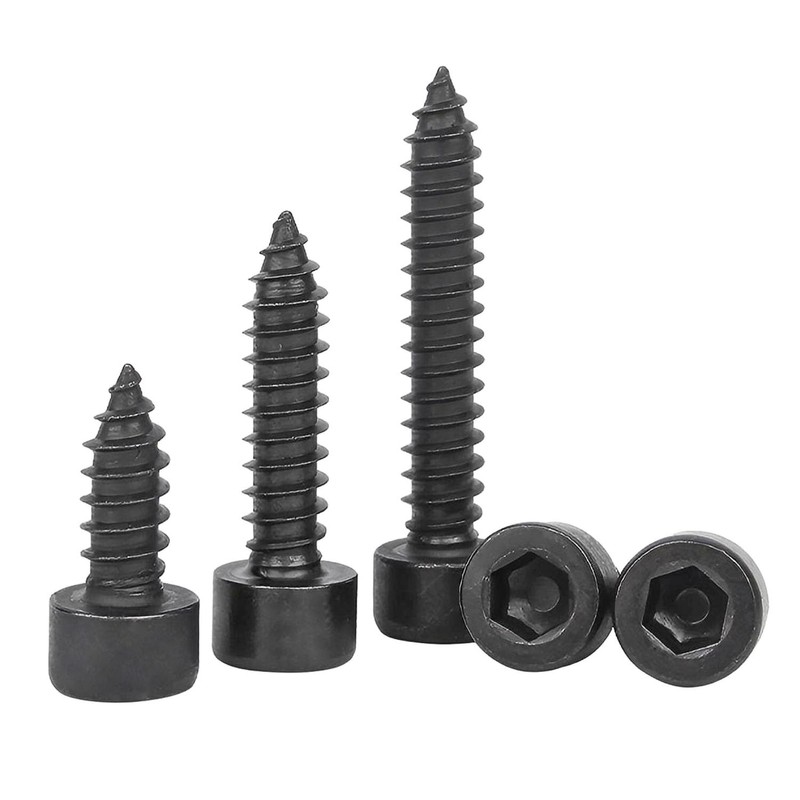 Qrity 20 PCS Hex Head Self Tapping Screws, Hexagon Head