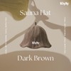 Loyly Sauna Hat, Men's, Women's, Towel Fabric, Double Layer, Washable,