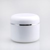 6PCS 250ML Refillable Make-up Cosmetic Jars White Plastic Jar with