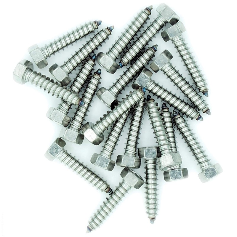 No.12 x 1.3 (5.5mm x 32mm) Hex Self-Tapping Screw -