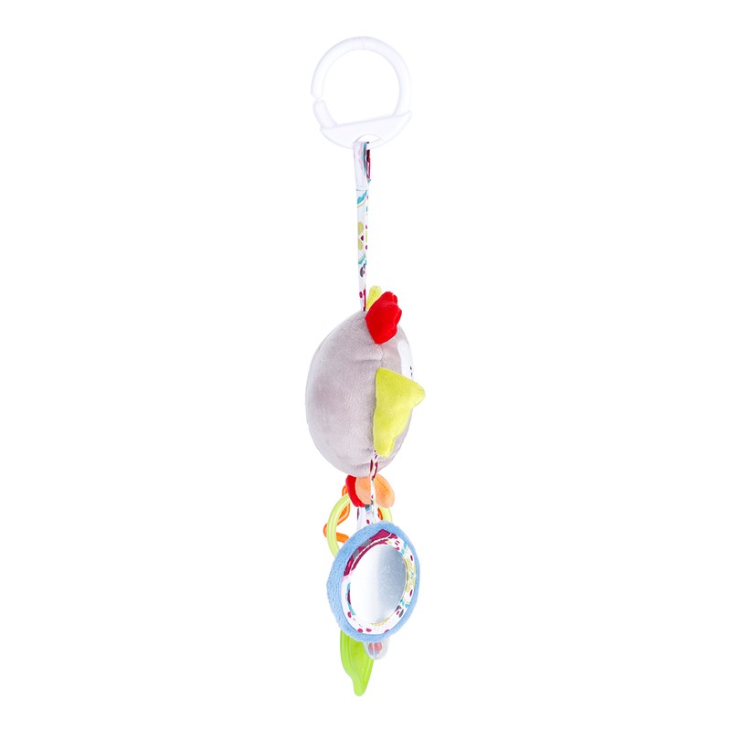 Soft Infant Plush Toy Cute Animal Rattle Baby Bed Stroller